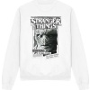 Stranger Things Season 5 - Newspaper Vecna Mikina bílá - Merchstore.cz