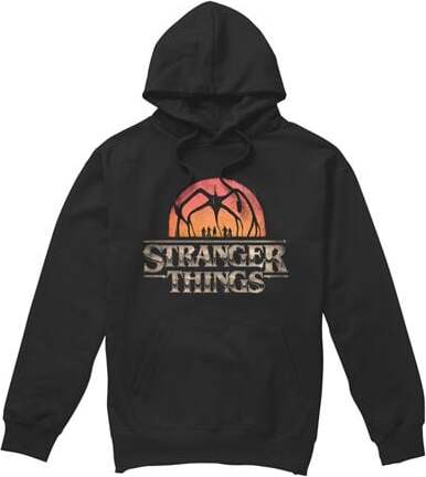 Stranger Things Season 5 - Sunset Logo Mikina s kapucí černá - Merchstore.cz Stranger Things Season 5 - Sunset Logo Mikina s kapucí černá - Merchstore.cz