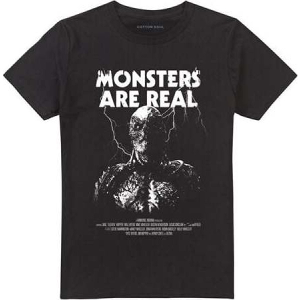 Stranger Things Season 5 - Vecna Monsters Are Real Tričko černá - Merchstore.cz