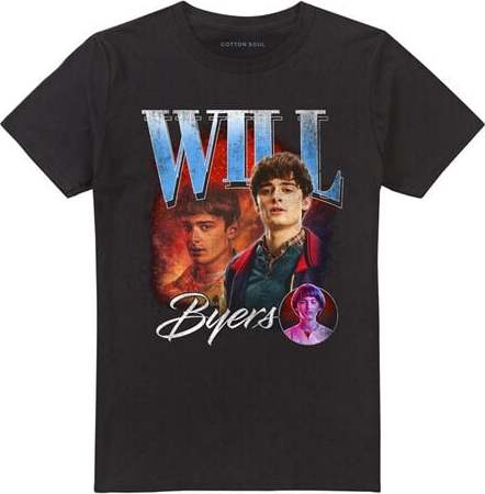 Stranger Things Season 5 - Will Homage Tričko černá - Merchstore.cz Stranger Things Season 5 - Will Homage Tričko černá - Merchstore.cz