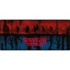 Stranger Things Stranger Things podložka pod myš černá / červená / modrá - Merchstore.cz