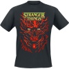 Stranger Things Vecna Posterised Tričko černá - Merchstore.cz