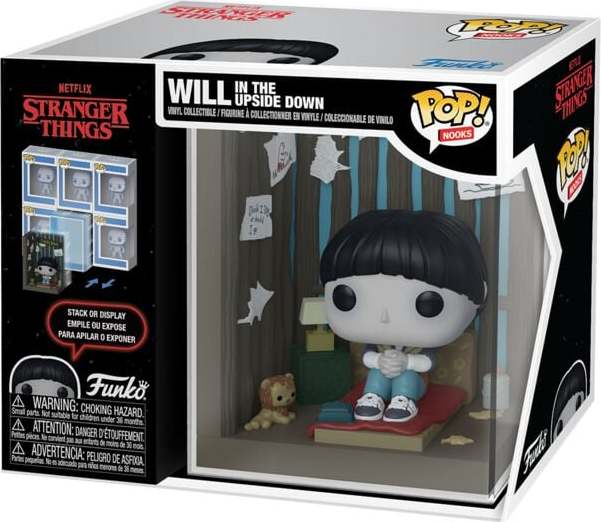 Stranger Things Vinylová figurka Will - Upside Down (Pop! Nooks) Sberatelská postava standard - Merchstore.cz