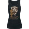 Strážci galaxie I Am Groot Dámský top černá - Merchstore.cz