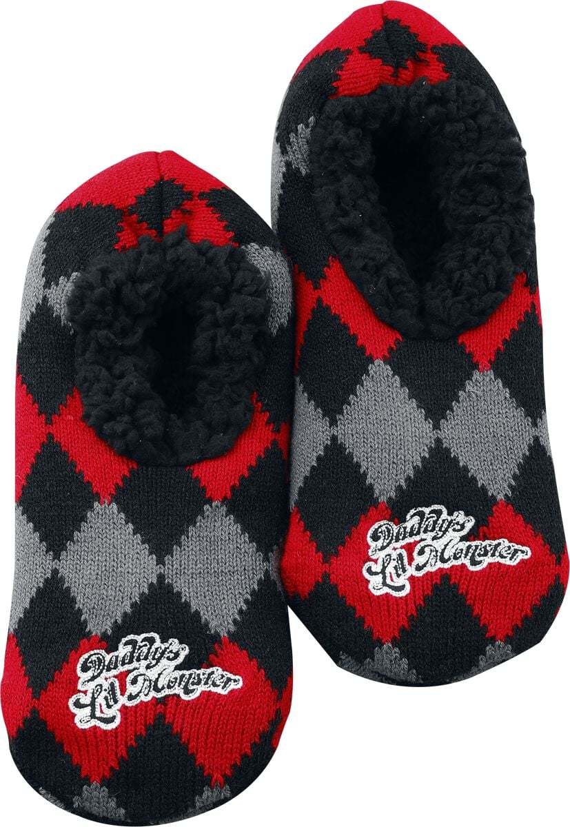 Suicide Squad Pantofle Daddy´s Lil Monster Ponožky vícebarevný - Merchstore.cz Suicide Squad Pantofle Daddy´s Lil Monster Ponožky vícebarevný - Merchstore.cz