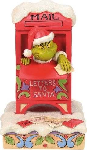 The Grinch Grinch in Mailbox Sberatelská postava vícebarevný - Merchstore.cz The Grinch Grinch in Mailbox Sberatelská postava vícebarevný - Merchstore.cz