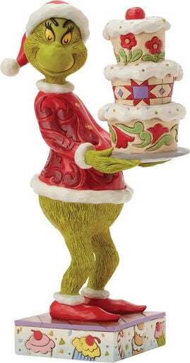 The Grinch Grinch with Cake Sberatelská postava vícebarevný - Merchstore.cz The Grinch Grinch with Cake Sberatelská postava vícebarevný - Merchstore.cz