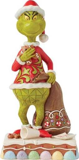 The Grinch Grinch with Cookies Sberatelská postava vícebarevný - Merchstore.cz The Grinch Grinch with Cookies Sberatelská postava vícebarevný - Merchstore.cz