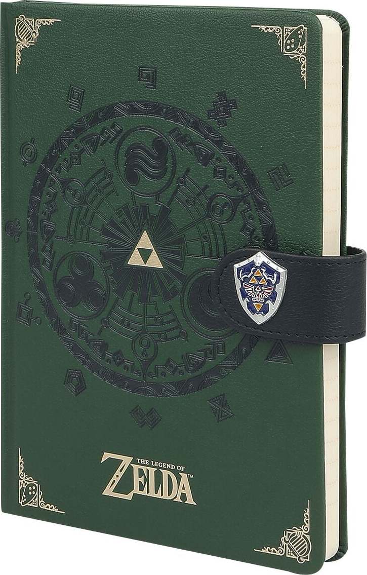 The Legend Of Zelda Gate Of Time Notes zelená - Merchstore.cz