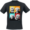 The Muppets Waldorf & Statler Tričko černá - Merchstore.cz