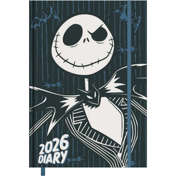 The Nightmare Before Christmas Diář 2026 Diář cerná/cervená/bílá - Merchstore.cz