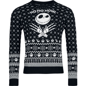 The Nightmare Before Christmas Ho Ho Howl Pletený svetr vícebarevný - Merchstore.cz