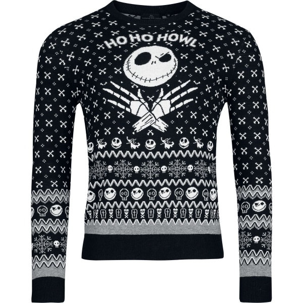The Nightmare Before Christmas Ho Ho Howl Pletený svetr vícebarevný - Merchstore.cz