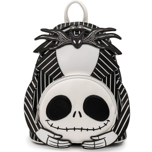 The Nightmare Before Christmas Loungefly - Headless Jack Batoh cerná/bílá - Merchstore.cz