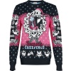 The Nightmare Before Christmas Making Christmas Fright Pletený svetr vícebarevný - Merchstore.cz