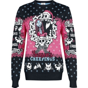 The Nightmare Before Christmas Making Christmas Fright Pletený svetr vícebarevný - Merchstore.cz