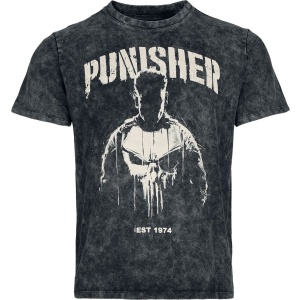 The Punisher Est. 1974 Tričko černá - Merchstore.cz