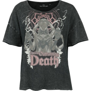 The Witcher Who Is Your Destiny Dámské tričko tmavě šedá - Merchstore.cz