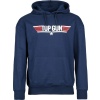 Top Gun Top Gun - Logo Mikina s kapucí modrá - Merchstore.cz