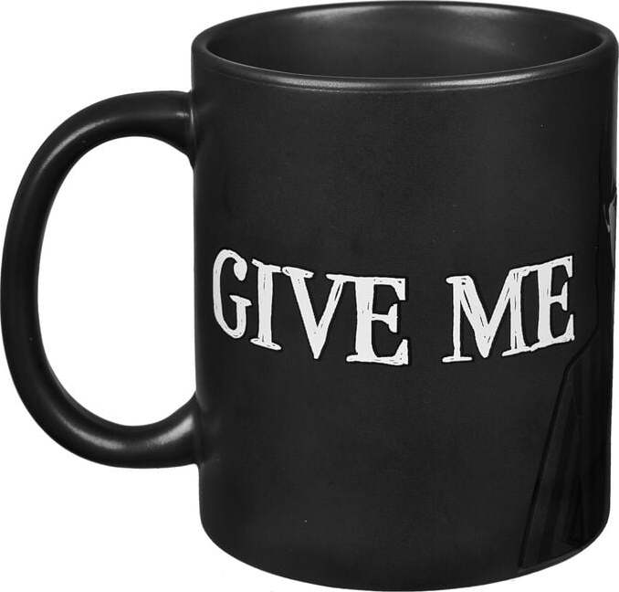 Wednesday Give Me A Hand Hrnek černá - Merchstore.cz Wednesday Give Me A Hand Hrnek černá - Merchstore.cz