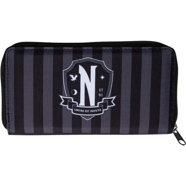 Wednesday Nevermore Academy Peněženka černá - Merchstore.cz