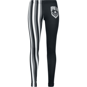 Wednesday Ophelia Leginy cerná/bílá - Merchstore.cz