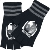 Wednesday Wednesday - Logo rukavice bez prstů cerná/šedá - Merchstore.cz