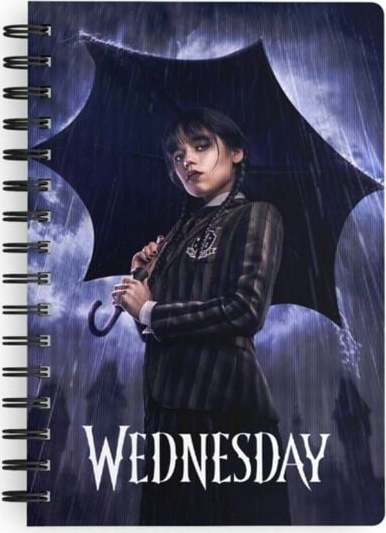 Wednesday Wednesday - Rain Poznámkový blok vícebarevný - Merchstore.cz Wednesday Wednesday - Rain Poznámkový blok vícebarevný - Merchstore.cz