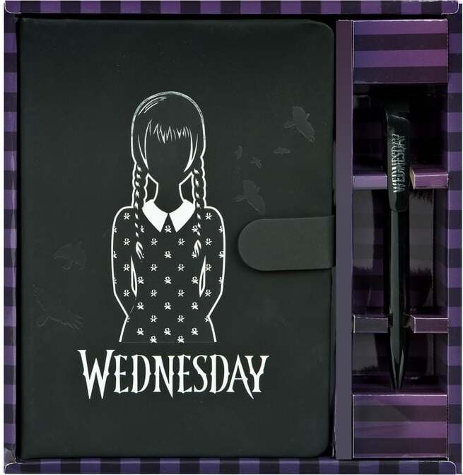 Wednesday Wednesday sada notesu vícebarevný - Merchstore.cz
