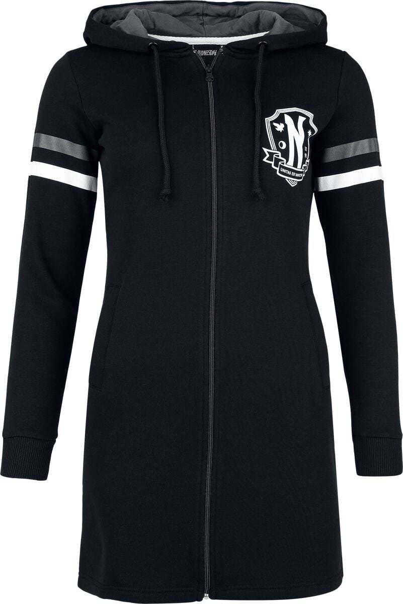 Wednesday Wednesday - Smell Or Sorrow Dámská mikina s kapucí na zip černá - Merchstore.cz Wednesday Wednesday - Smell Or Sorrow Dámská mikina s kapucí na zip černá - Merchstore.cz
