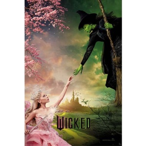 Wicked Elphaba & Glinda plakát vícebarevný - Merchstore.cz