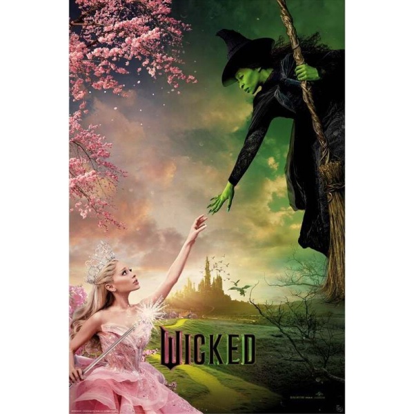 Wicked Elphaba & Glinda plakát vícebarevný - Merchstore.cz