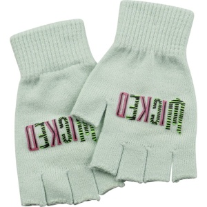 Wicked Logo Fingerless Gloves rukavice bez prstů zelená - Merchstore.cz