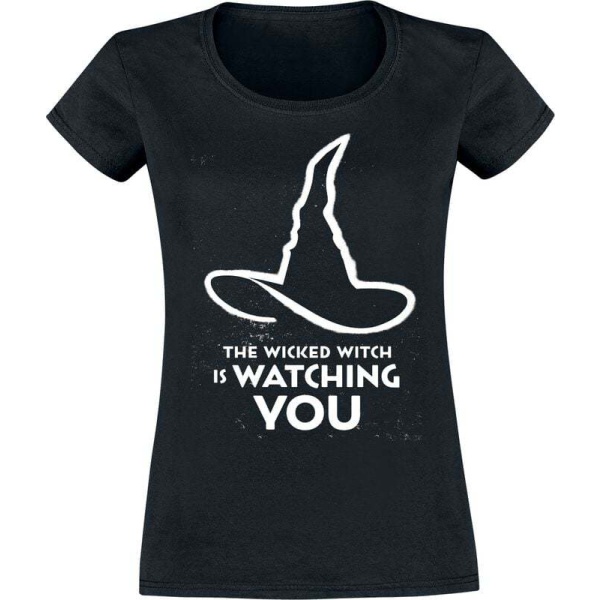 Wicked The Witch Is Watching You Dámské tričko černá - Merchstore.cz