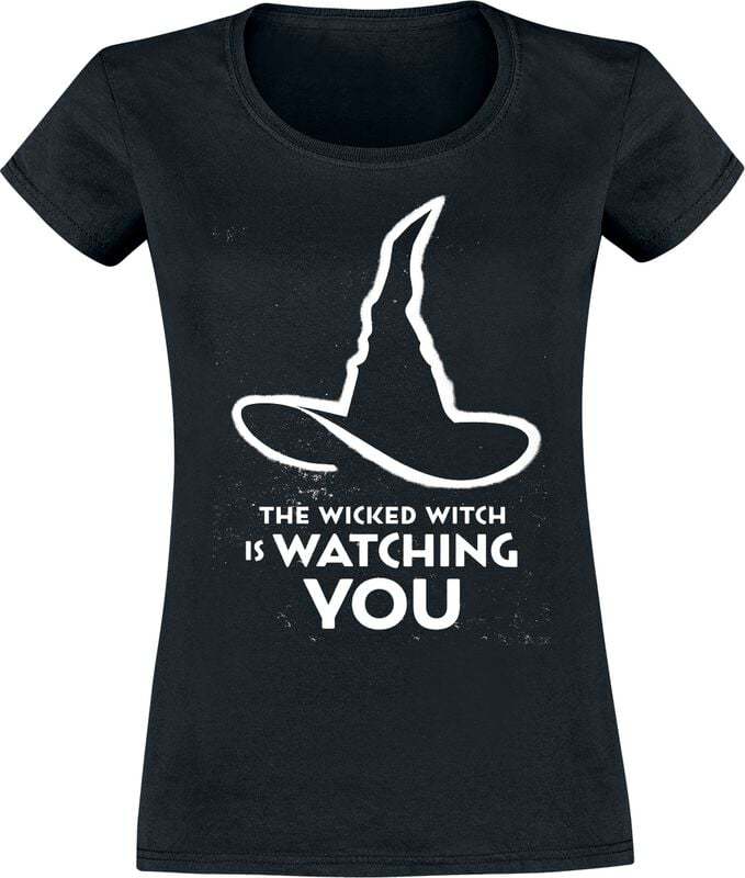 Wicked The Witch Is Watching You Dámské tričko černá - Merchstore.cz Wicked The Witch Is Watching You Dámské tričko černá - Merchstore.cz