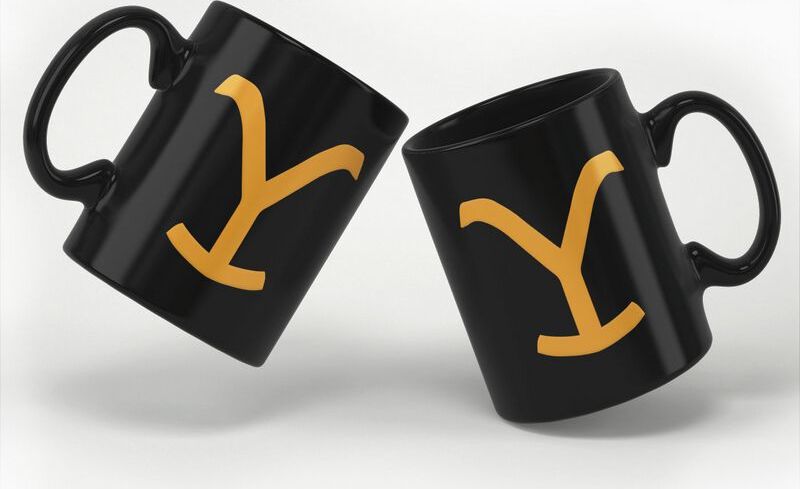 Yellowstone Y Hrnek černá - Merchstore.cz Yellowstone Y Hrnek černá - Merchstore.cz