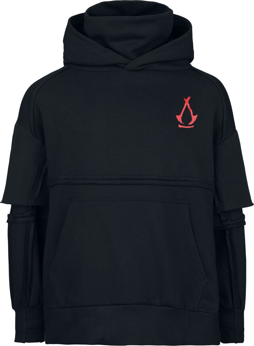 Assassin's Creed Shadows Shinobi Novelty - Oversize Mikina s kapucí černá - Merchstore.cz Assassin's Creed Shadows Shinobi Novelty - Oversize Mikina s kapucí černá - Merchstore.cz