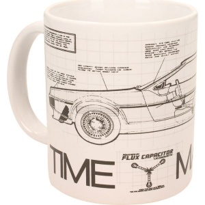 Back To The Future Time Machine Hrnek standard - Merchstore.cz