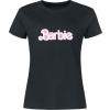 Barbie Barbie Logo Dámské tričko černá - Merchstore.cz