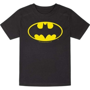 Batman Metal-Kids - Batman-Logo detské tricko černá