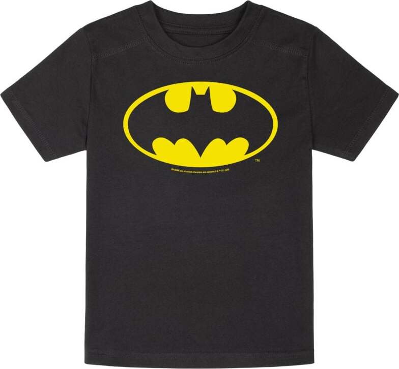 Batman Metal-Kids - Batman-Logo detské tricko černá - Merchstore.cz