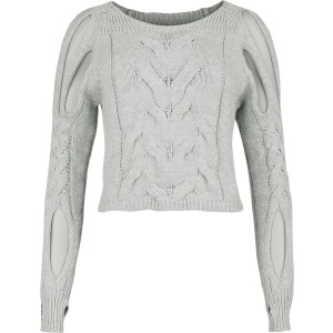 Beetlejuice Beware of Sandworms Pletený svetr bílá - Merchstore.cz