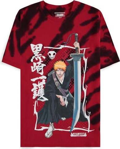 Bleach Ichigo Tričko červená - Merchstore.cz