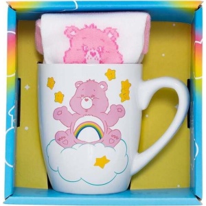 Care Bears Hrnek s ponožkami Cheer Bear Hrnek vícebarevný - Merchstore.cz