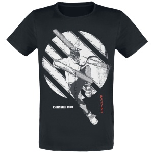 Chainsaw Man Chainsaw Man Tričko černá