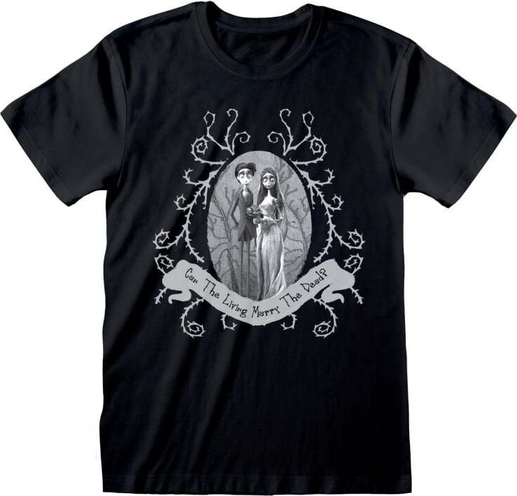 Corpse Bride Dead Wedding Tričko černá - Merchstore.cz