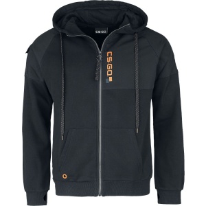 Counter-Strike Global Offensive - CS:GO Mikina s kapucí na zip černá - Merchstore.cz