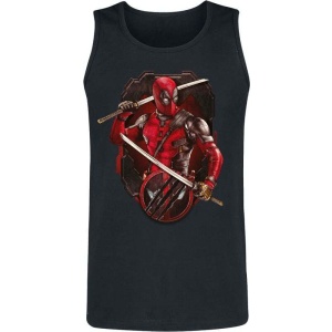 Deadpool Deadpool & Wolverine - Ready To Fight Tank top černá