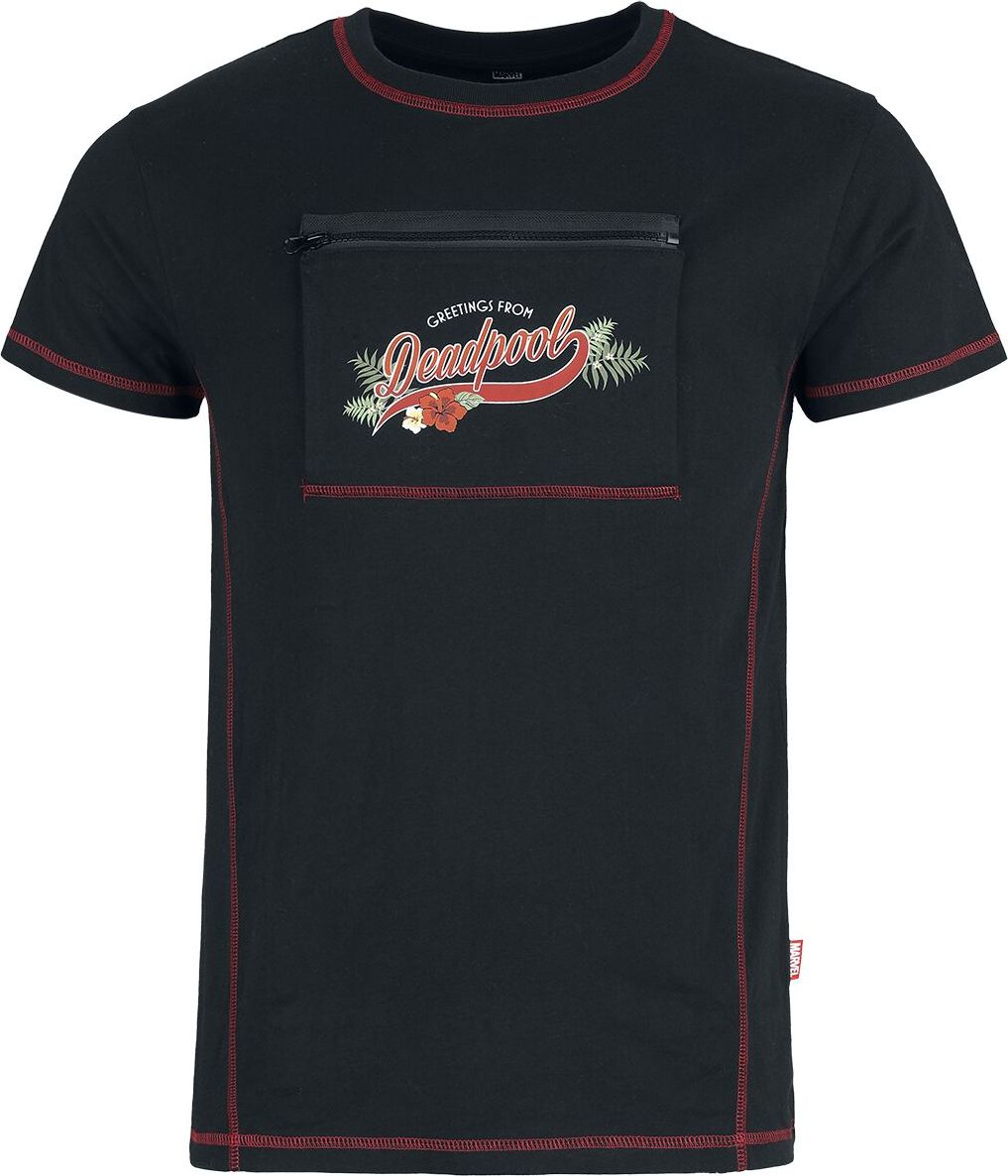 Deadpool Tričko černá - Merchstore.cz Deadpool Tričko černá - Merchstore.cz