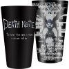 Death Note Ryuk sklenicka cerná/bílá - Merchstore.cz